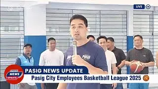 🏀 MAYOR VICO SOTTO Dinaluhan ang BASKETBALL LEAGUE ng Pasig City Employees