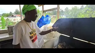 Bok up big Wayne say him a drink beer /Christmas cooking 😀😀😀😂😂😂