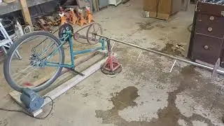 DIY Bicycle Pig Roaster Rotisserie