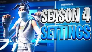 Vicotryona's Fortnite Settings... ⚙️ (Best Season 4 Settings)