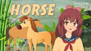 Horse Facts for Kids 🐴 Fun Animal Adventure Video 🐎 Educational Content