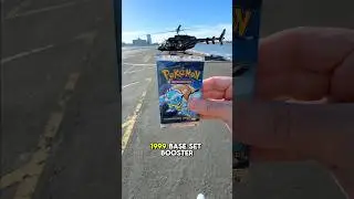 Pokemon Base Set Opened 2,000 ft over New York! 🚁📈