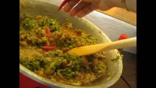 Spinach stew with beef  - African Food Recipes