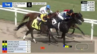 Повторное шоу Gulfstream Park, 28 сентября 2025 г.