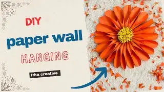 Beautiful Paper Wall Hanging / Paper Craft For Home Decoration / Easy Wall Hanging / DIY Ideas