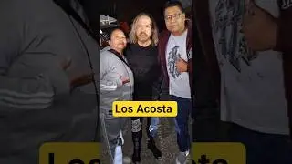 los Acosta con Oscar El Morro Hernandez