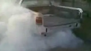 VG Commodore Burnout