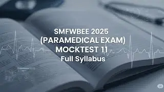 SMFWBEE 2025 Mock Test 11 | Paramedical Full Syllabus | 50 Questions with Answers #smfwbee2025