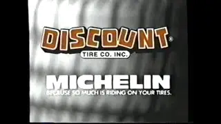 Discount Tire MICHELIN closing time 30-second commercial (US, 1995)