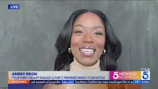 Amber Reign talks Tyler Perry's 'Joe's College Road Trip' and more
