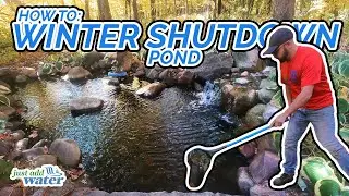 How To: Winter Shutdown Pond