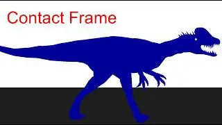 Dinosaur Walk Cycle Tutorial