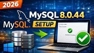 How to Install MySQL 8.0.44 Latest Version in 2026 | Step-by-Step Guide