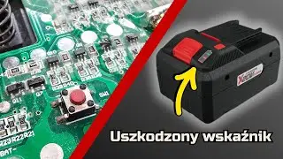 Akumulator Parkside 8Ah PAPS 208 A1 | Naprawa za 2 zł | Niedziałający wskaźnik naładowania