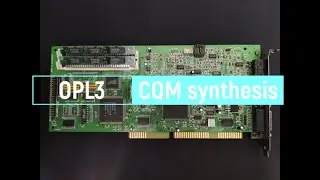 Real OPL3 vs CQM Synthesis