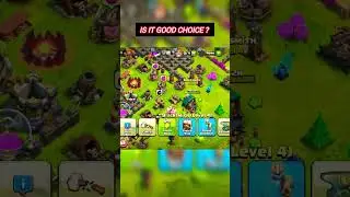 Is it a good choice?? #coc #clashofclans #clashstrategies #bestclashstrategy #gaming  #shorts