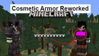 Обзор мода Cosmetic Armor Reworked на Minecraft 1.18.1