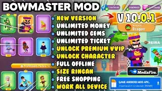 Bowmasters Mod Apk Terbaru 2026 Versi 10.0.1 - Unlimited Everything & Unlock All Characters