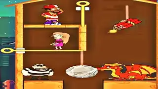 SAVE THE WIFE / home pin escape game pull the pin game / home pin game