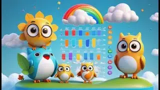 Three Wise Owls Know Sunny and Rainy | Weather Song for Kids | Learn Sunny and Rainy Days