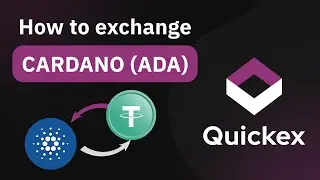How to exchange, buy, and sell Cardano (ADA) on Quickex.io in just a few clicks