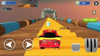 Car Stunt Games 2022 Mega Race / Crazy Car Driving / Android GamePlay