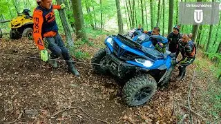 Exhausting Ride 🤯 Rollover and Recovery Process❗CAN AM vs CFMOTO❗