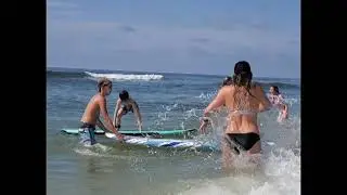 First Time Ever Surfing