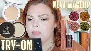 Trying on NEW Makeup | Elf Cookies & Cream | Cloudchaser Cosmetics |