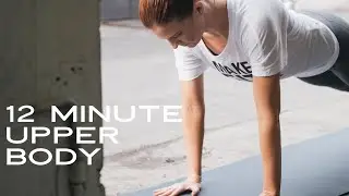 12 min Upper Body Workout (LOW IMPACT / LIGHT WEIGHTS) with Kit Rich