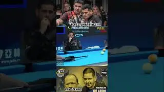 Christopher Tevez / Gerson Mart&iacute;nez 🆚Shane Van Boening / Nicholas de Le&oacute;n #billiards #pool1 #8ball
