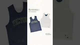 Our 90s Practice Reversible Jersey 🏀 vicnz.com