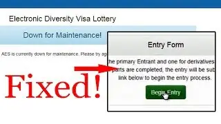 Fixed! Down for Maintenance! EDV Website Error Problem