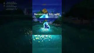 Becoming A Sith Lord in Fortnite!! #starwars #fortnite #foryou #fortnitebattleroyale #fun #game