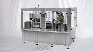 cans filling sealing high speed liquid rotary filler sealer canning equipment наполнитель банок