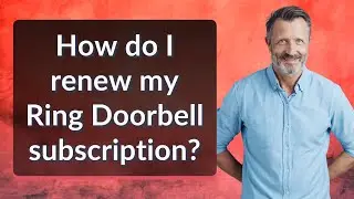 How do I renew my Ring Doorbell subscription?