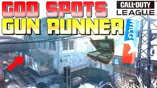 SND GOD SPOTS on GUN RUNNER! (COD MW Best Competitive Plant Spots) Call of Duty Modern Warfare 2019