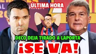 BOMBAZO DE ÚLTIMA HORA: ¡DECO DEJA EL BARÇA!