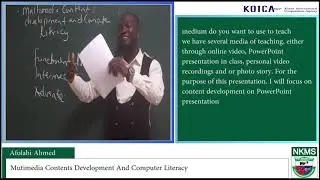 [KOICA] Nigeria-Korea Model School: Multimedia Contents Development and Computer Literacy
