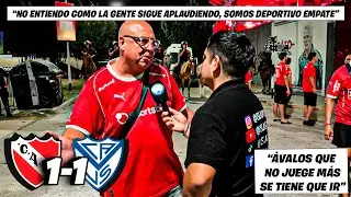 REACCI&Oacute;N CON HINCHAS 🎙👹 - INDEPENDIENTE 1-1 V&Eacute;LEZ - FECHA 3 - LIGA ARGENTINA - APERTURA🏆