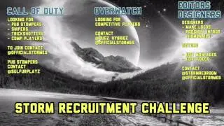 Storm eSports Recruitment Challange