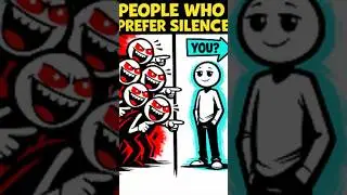 Psychology of People Who Find Silence More Comfortable Than Conversation #introvertlife #silence