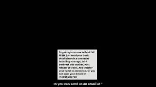 FREE REGISTRATION in this FB LIVE for USA 🇺🇸 VISITOR VISA ONLY