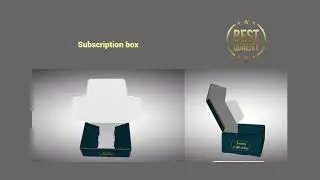 Mailer Box Design with dieline