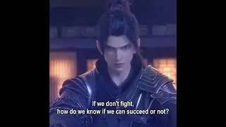 [BTTH] Xiao Yan sacrifice himself to protect Little Fairy Doctor and Zi Yan from space strom #btth