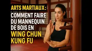 Arts martiaux : Comment faire du mannequin de bois en Wing Chun Kung fu 🔥