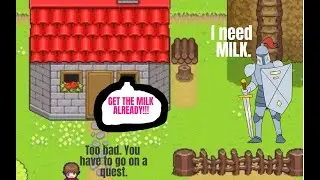A knight's Quest for Milk full game!