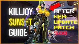 RADIANT Killjoy Guide on SUNSET SETUPS | LINEUPS | Post Plant | After New Update