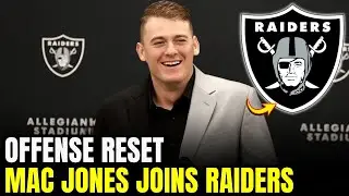 QB RESET: MAC JONES arrives in Vegas to REWIRE the offense and timing | Raiders News
