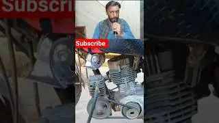 Motorbike Engine Powered Air Pump | Amazing DIY Idea #shorts
